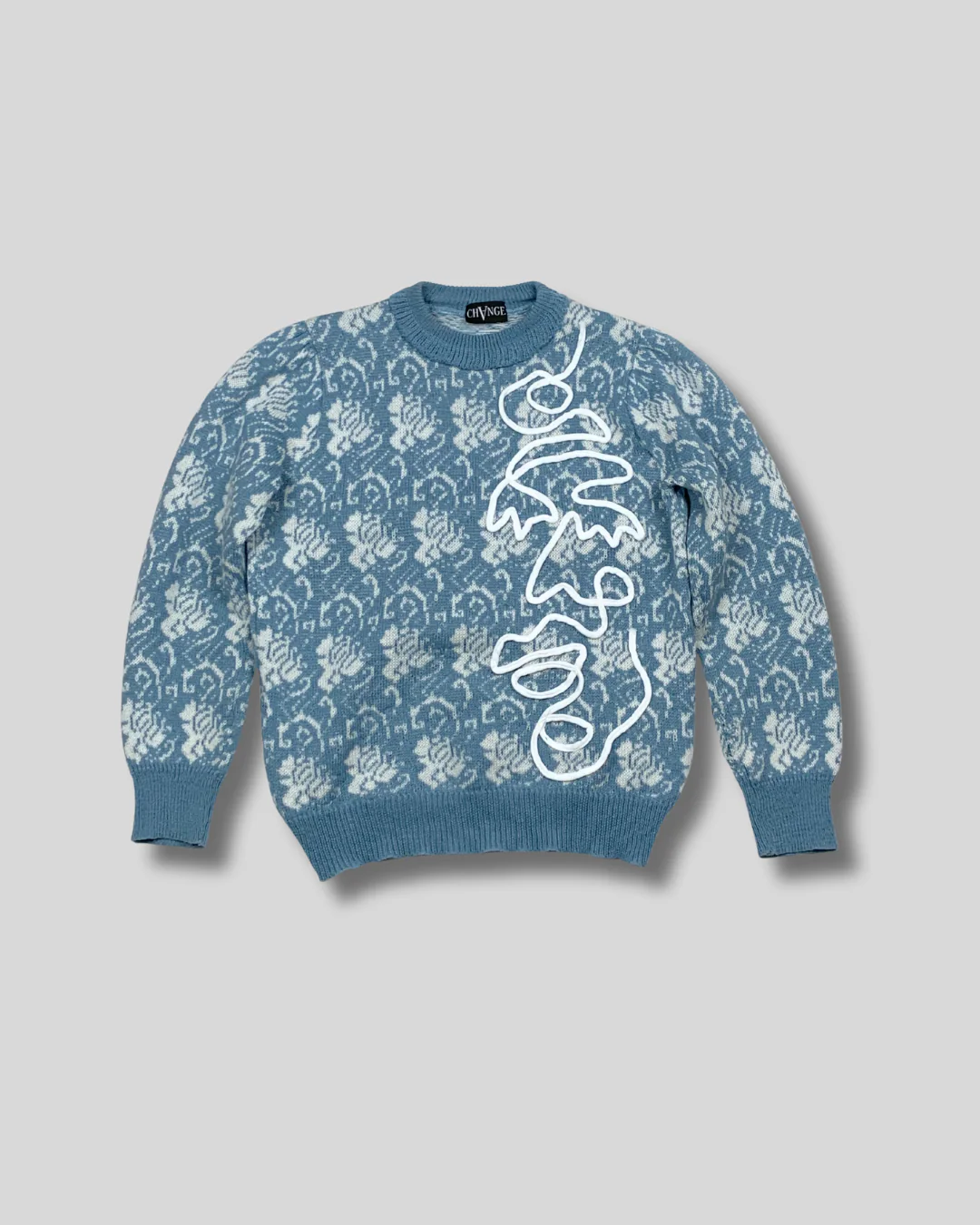 Strick Pullover mit Applikation